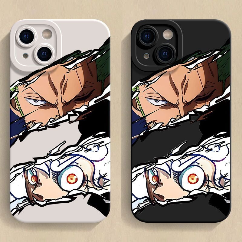 Anime One Piece Zoro Phone Case For iPhone 17 Pro Max 11 12 13 14
