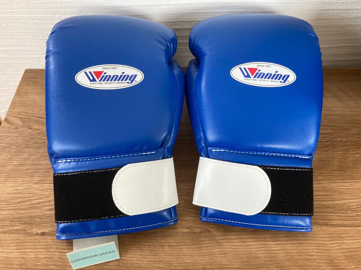winning × rsc ボクシンググローブ 14oz（ブルー&ホワイト） winning