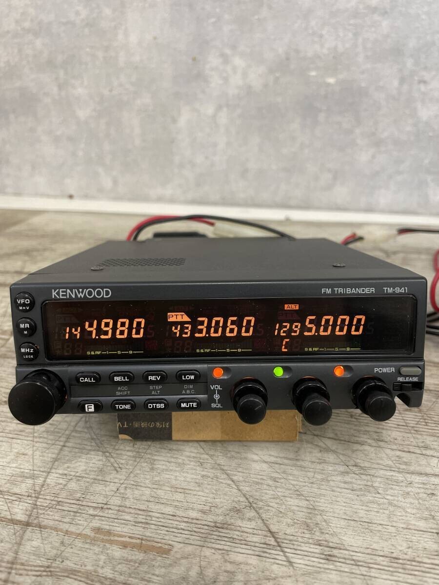 KENWOOD ケンウッド TM-941 144，430，1200MHzのトリプルバンド