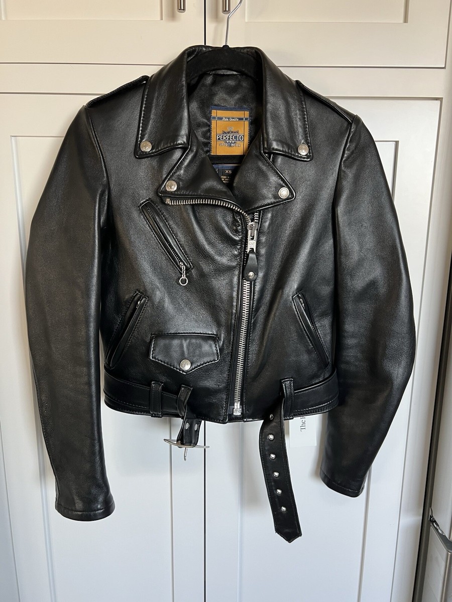Perfecto by Schott NYC Woman's Lambskin Motorcycle Jacket XS | eBay