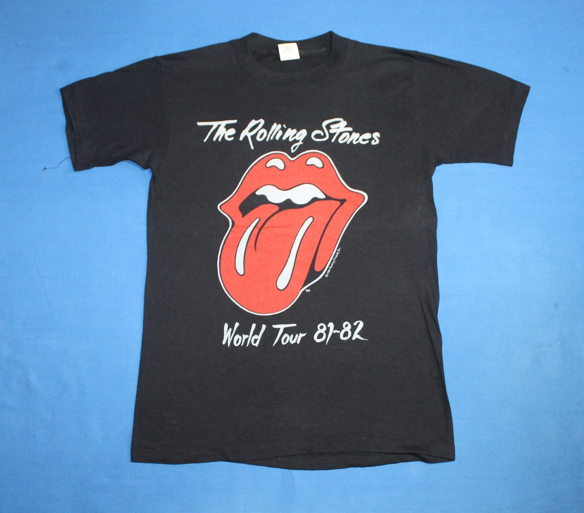 80s Vintage 1982 The Rolling Stones Shirt World Tour 81-82 Rock