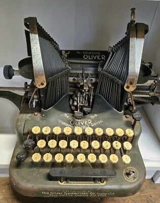 Vintage Oliver Typewriter No. 5 | eBay