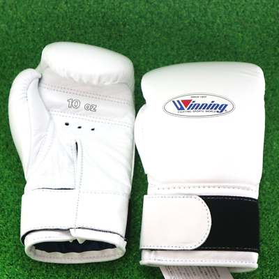 Winning Boxing Gloves MS-300B 10oz Tape Pro colors white JAPAN | eBay
