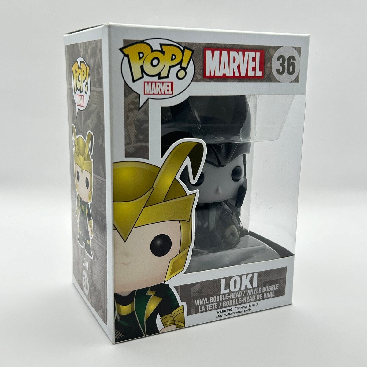 Funko Pop! Marvel - Loki #36 (Black And White) | eBay