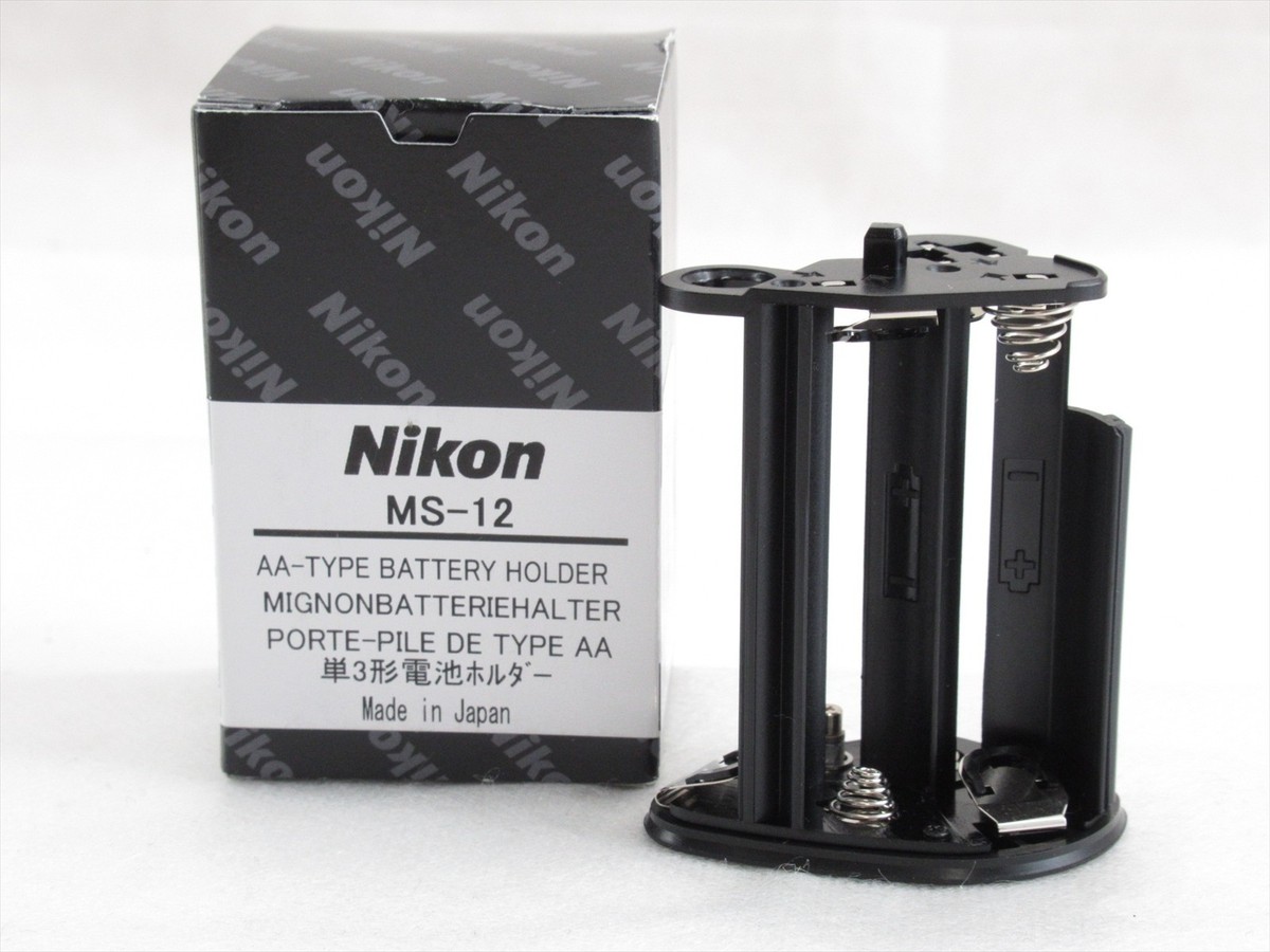 返品保証】☆良品☆ NIKON 注文 ニコン MS-12 F100用 単三形電池