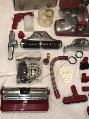 掃除機・クリーナー Rare! 1985s Kinbv@ Carpet Creaner Parts Lot Of