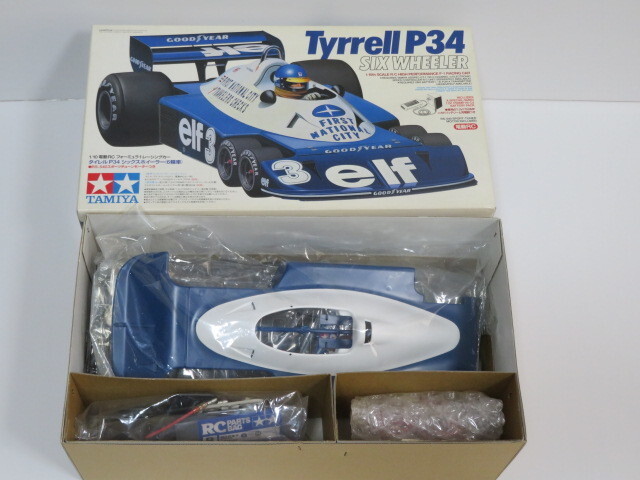 TAMIYA 1/10 RC Tyrrell P34 Six Wheeler Assembly Model Kit 49154