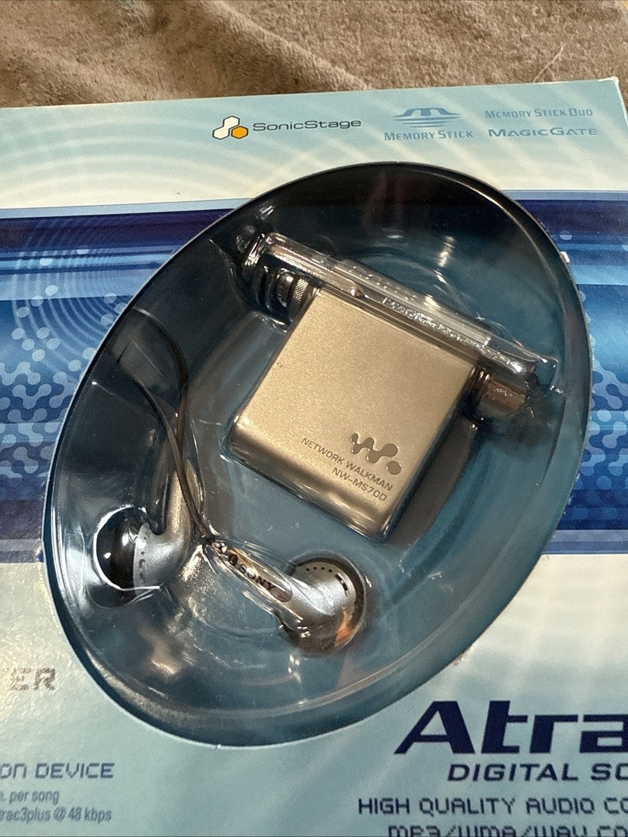 Rare Vintage 2003 Sony Walkman NW MS70D Magic Gate - Brand New | eBay