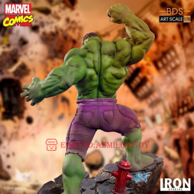1/10 Iron Studios MARCAS16919-10 Marvel Comics Hulk Statue In