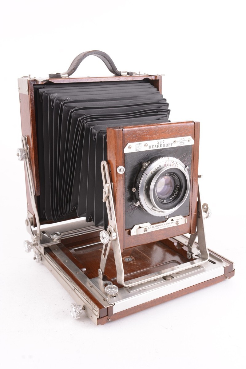 LF Deardorff and Sons 5x7 View Series Camera w/135mm Ektar and 4x5