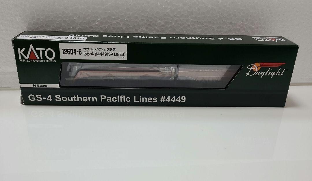 KATO N Scale Southern Pacific Daylight GS-4 #4449 12604-6 Steam