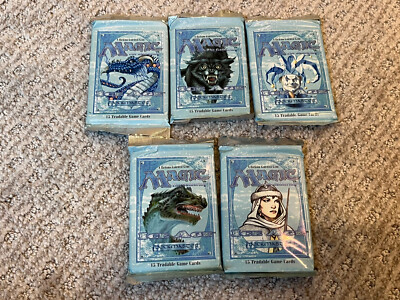 アイスエイジ ICEAGE MTG 未開封 ブースターパック5個セット② Amazon