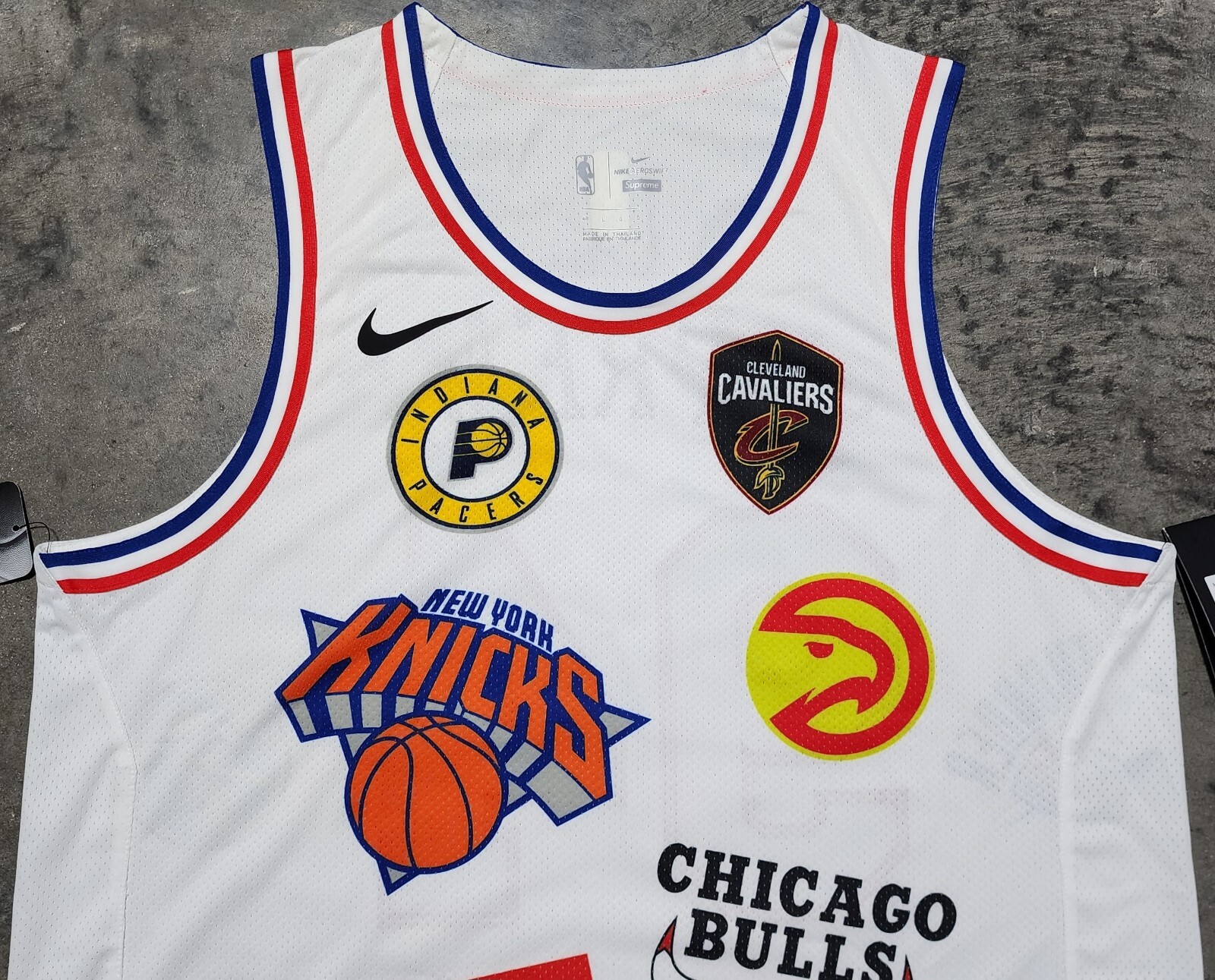 Mens Jersey Chicago Bulls Supreme X Nike Basketball Jersey Supreme