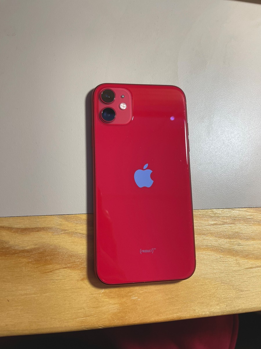 iPhone 11 Product Red, unlocked 64GB | eBay