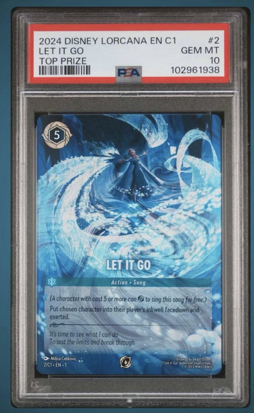 ロルカナ エルサ エンチャンテッド PSA10 PSA10 ロルカナ エルサ