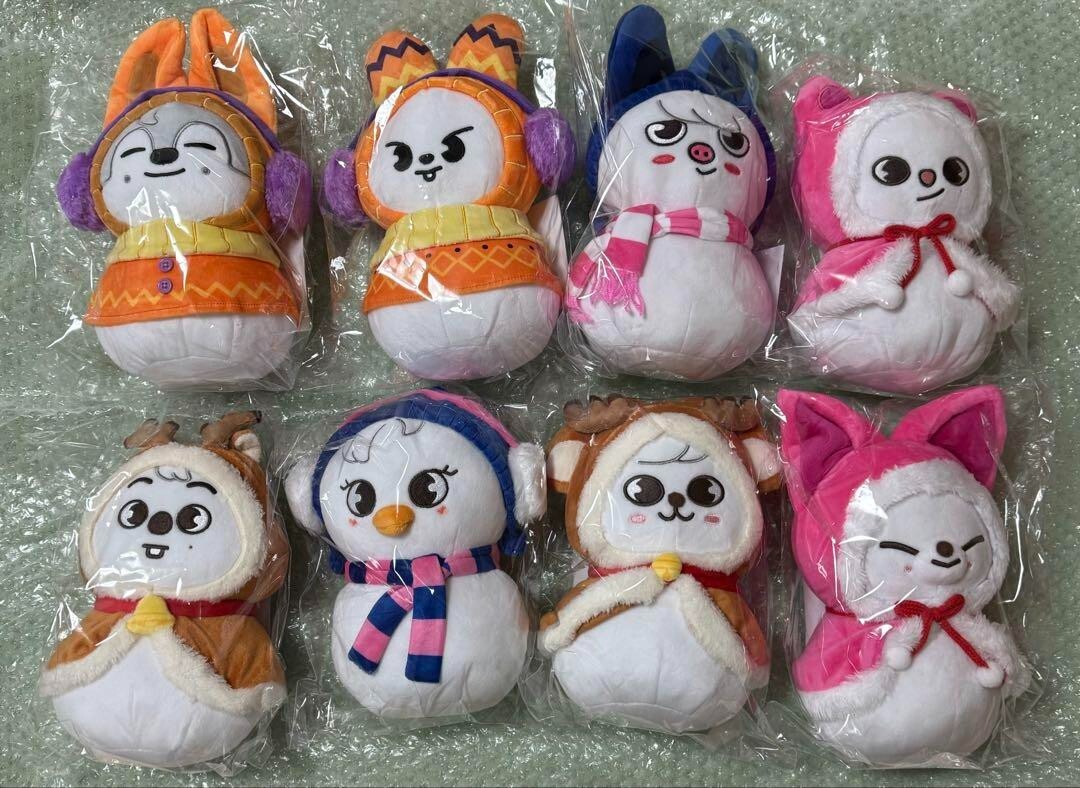 straykids ポップアップ skzoo 雪だるま 全8種 Stray Kids Skzoo