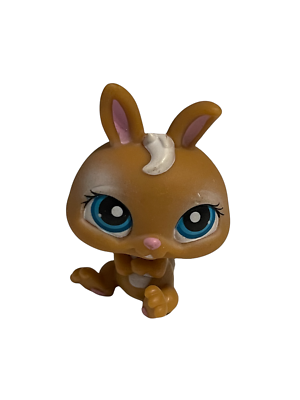 Littlest Pet Shop #220 Brown Sitting Rabbit 1st Generation