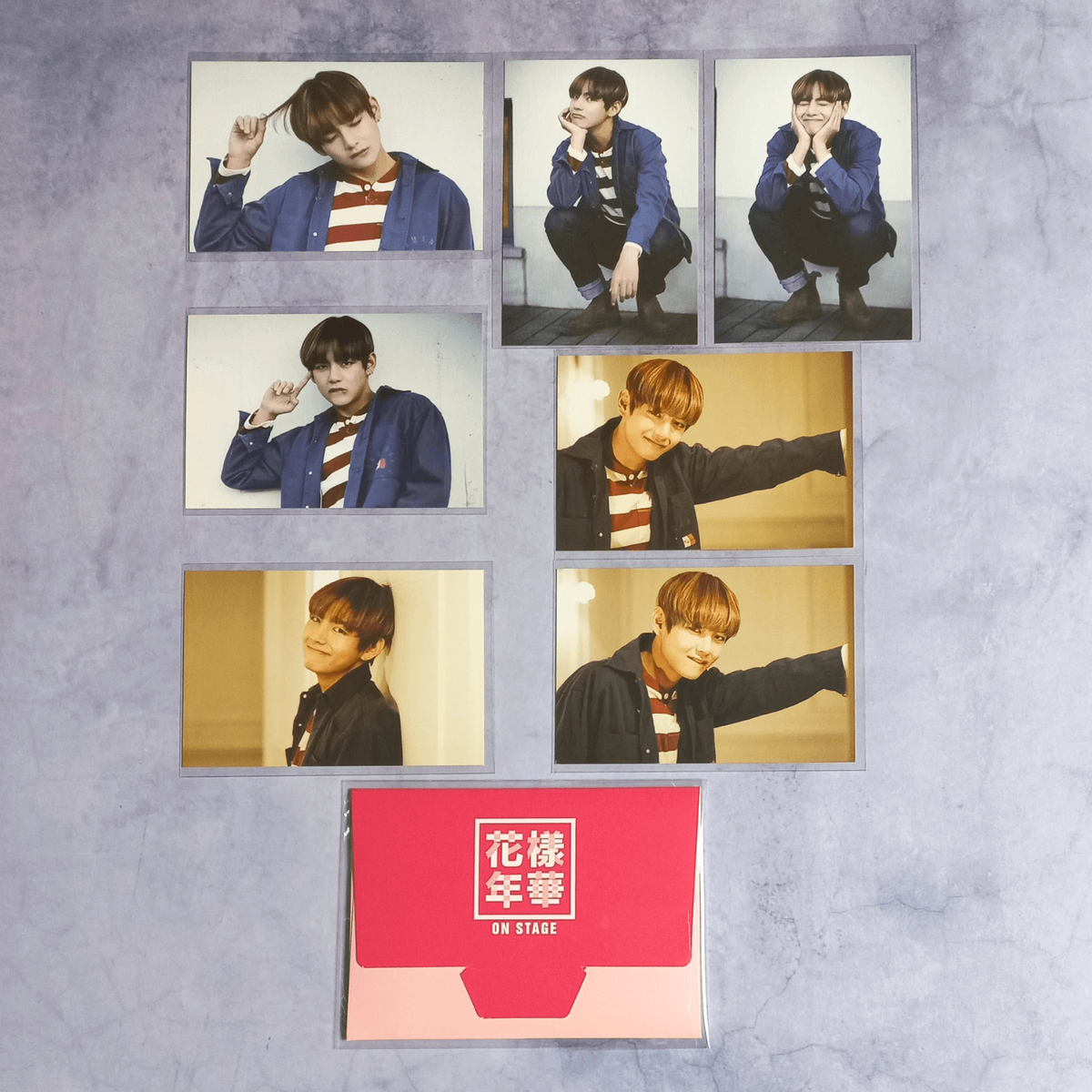 BTS 2015 HYYH On Stage Concert Official Mini Photo Card - V