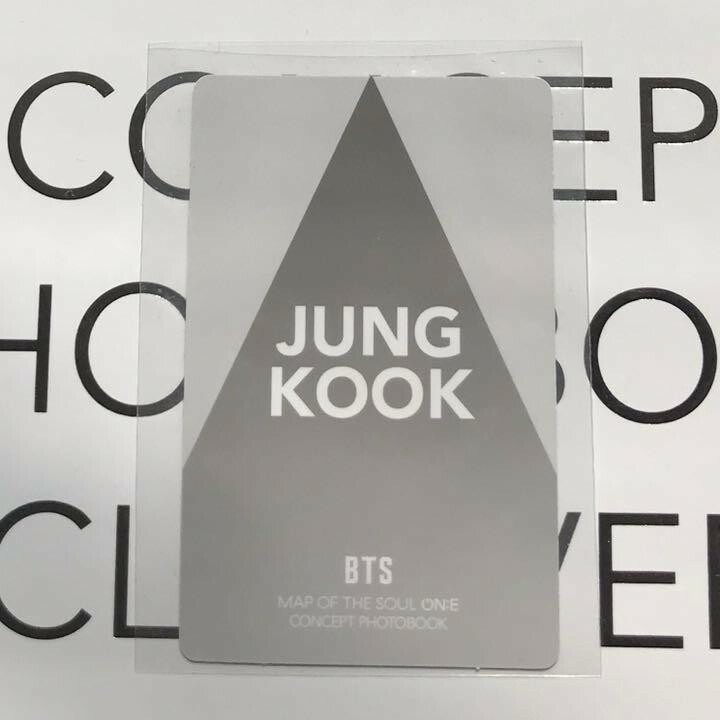 BTS JUNGKOOK MAP OF THE SOUL MOS ONE ON:E CONCEPT BOOK OFFICIAL