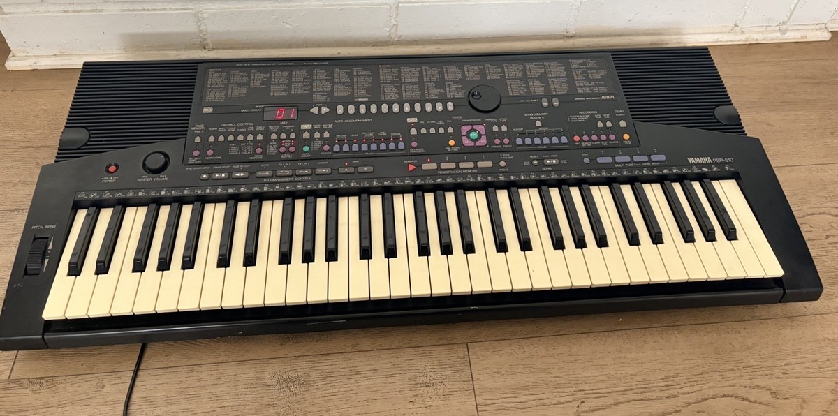 Yamaha PSR-510 61鍵盤キーボード Yamaha PSR-510 61-Key MIDI