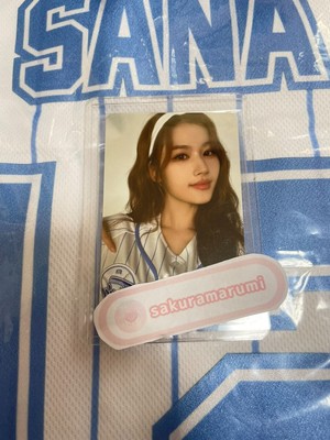 TWICE HOME9ROUND BASEBALL UNIFORM サナ