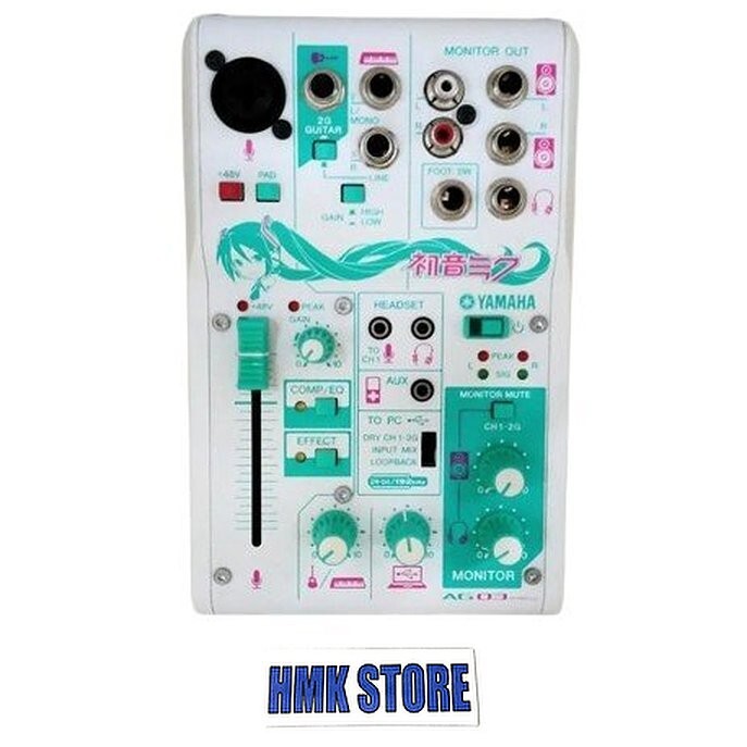 YAMAHA AG03 初音ミク MIKU オーディオインターフェース Amazon