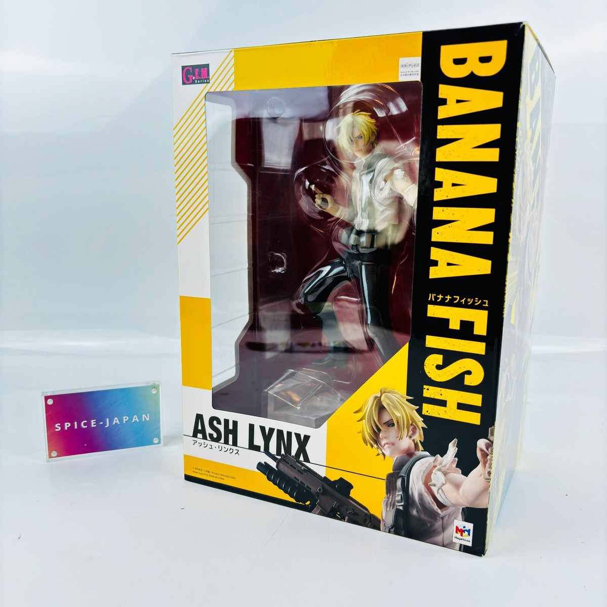 MegaHouse G.E.M. Series BANANA FISH Ash Lynx PVC Figure W/box | eBay