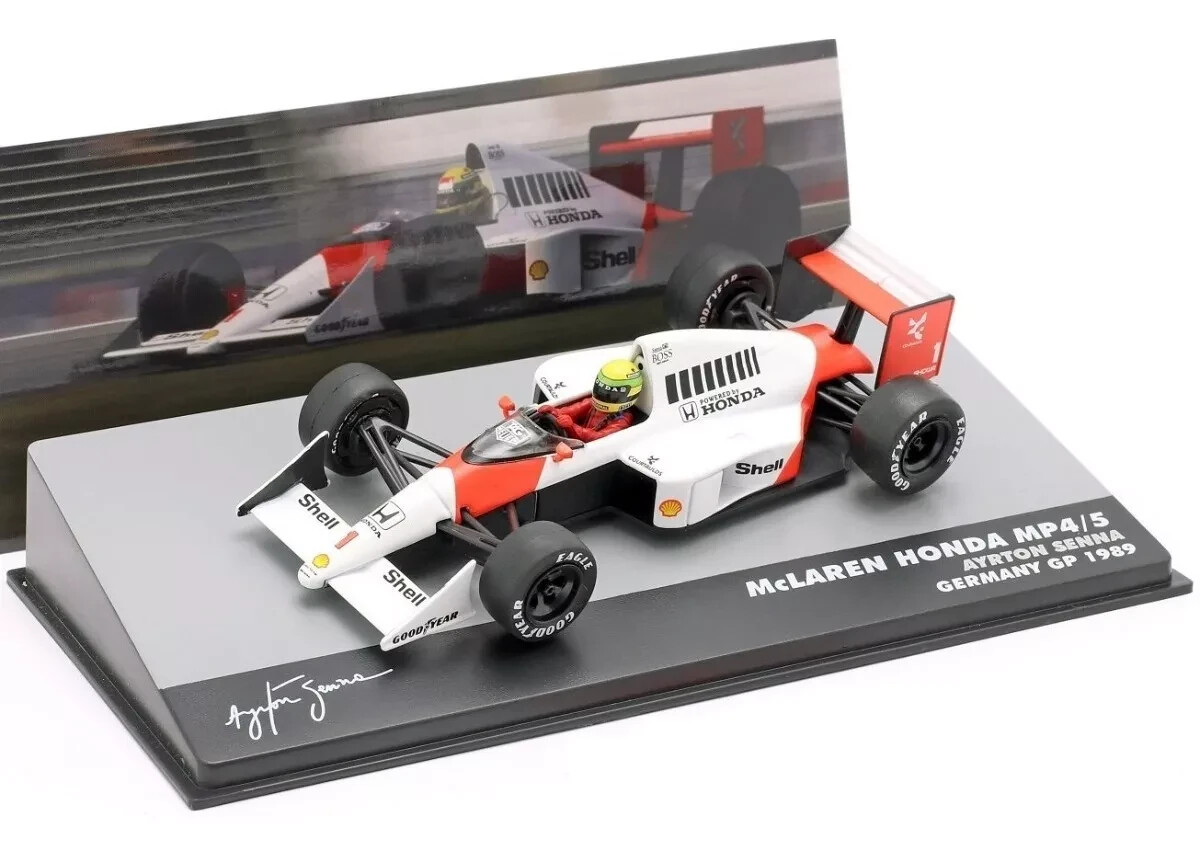 ミニカー ayrton senna mclaren honda MP4/7 1/43 Minichamps McLaren