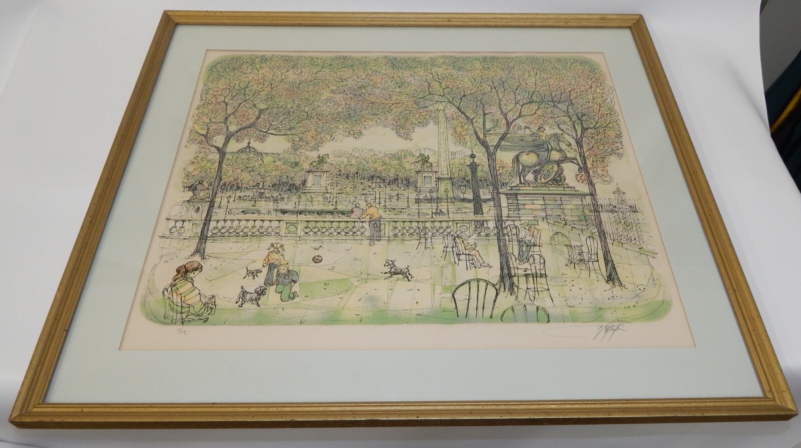 ロルフ・ラフルスキー Rolf Rafflewski リトグラフ シテ島 ロルフ