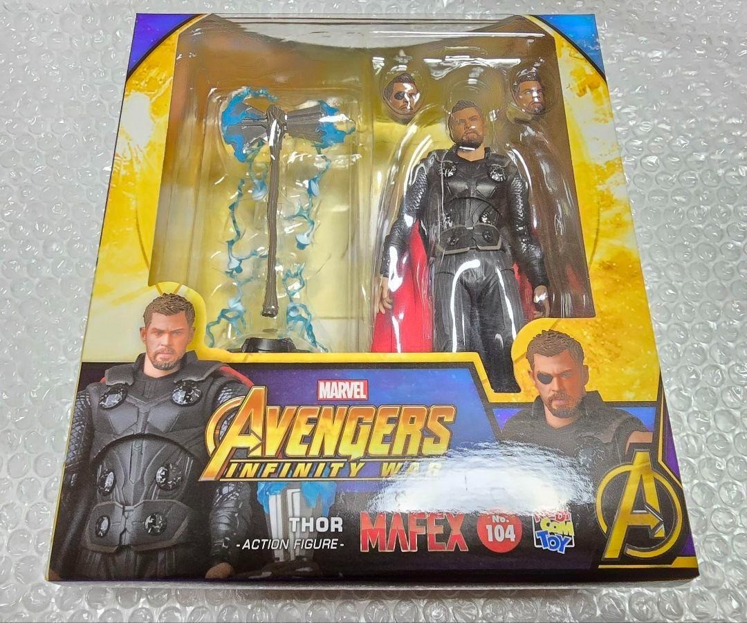 MAFEX THOR ソー アクションフィギュア No. 104 Amazon.co.jp: MAFEX