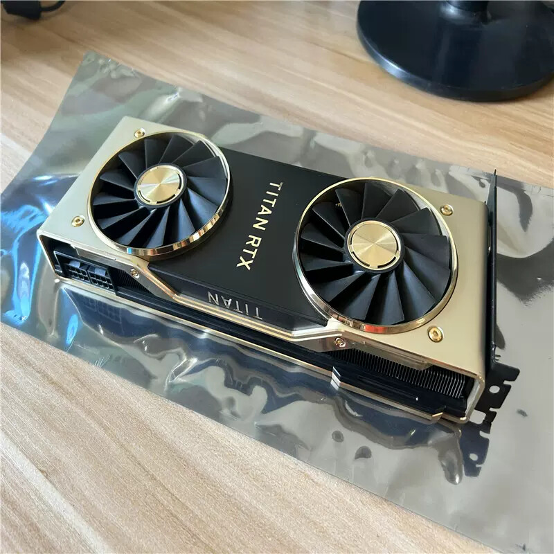 NVIDIA Titan RTX 24GB GPU GDDR6 PCIe 3.0 CUDA Graphics Video Card