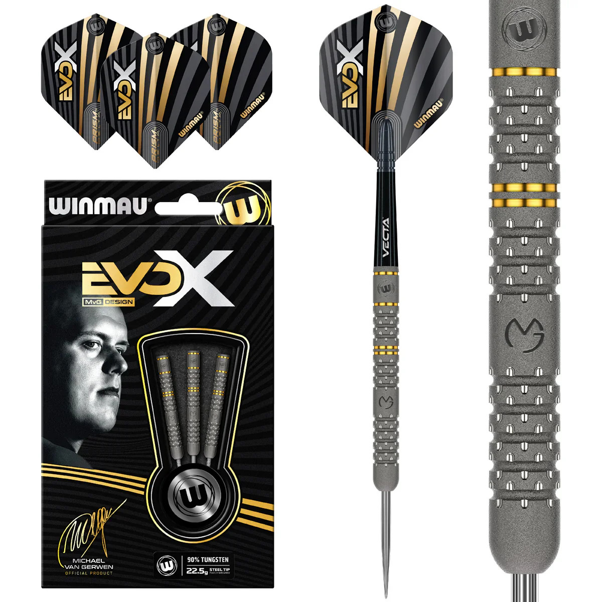 Winmau MvGアドレナリンSTEELマイケルヴァンガーウェン定価17380