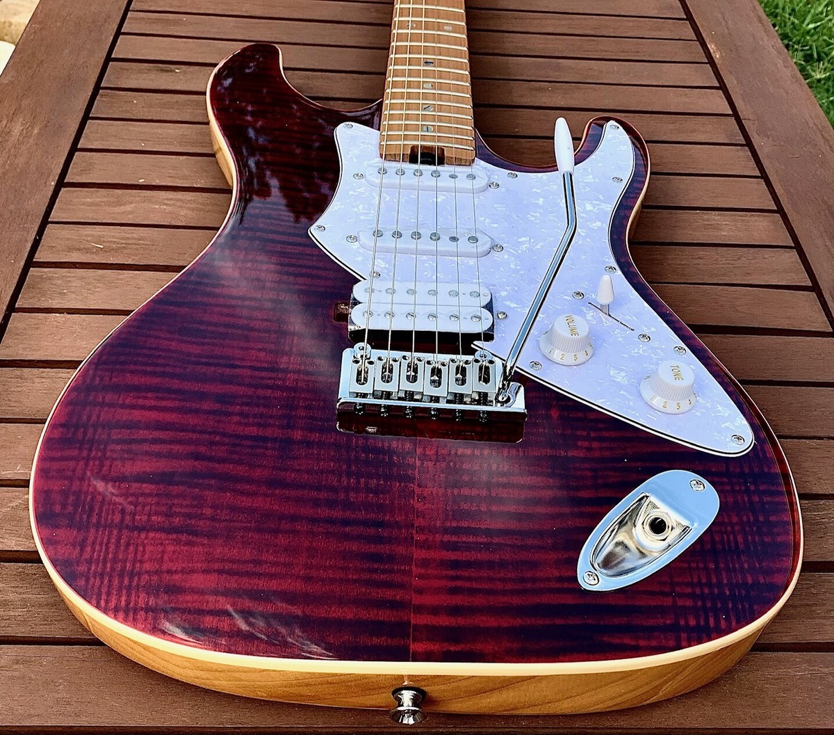 AriaPro II Fullerton エレキギター レッド アリアプロ2 s-l1200.jpg