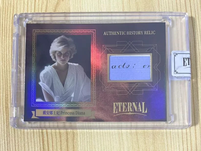 お買い得，人気セール 99枚限定 2024 Eternal Cuts ダイアナ妃 パッチ