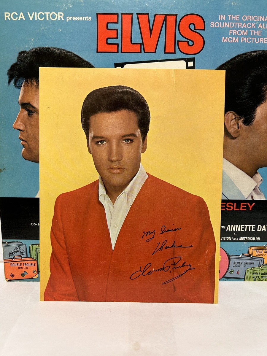 Elvis Presley Double Trouble Vinyl, RCA Victor Stereo LSP-3787 w