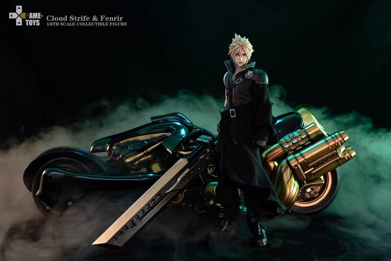 GAMETOYS Cloud Strife&Fenrir クラウド フェンリル GAMETOYS 1/6