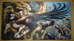 MTG 名古屋エンジェルプレイマット Rebecca Guay サイン MTG 名古屋