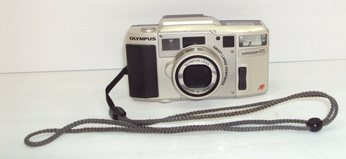 Olympus Superzoom 105 38-105mm Point & Shoot Film Camera Parts
