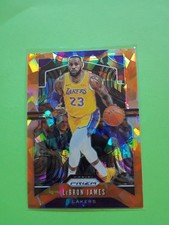 LeBron James [Orange Ice] #129 Prices | 2019 Panini Prizm