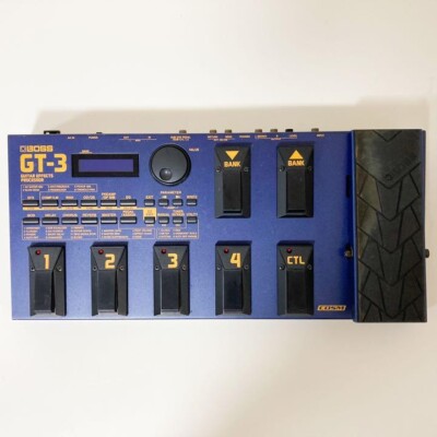 BOSS GT-3 Guitar Effects Processor w/Adapter Multiple Effects