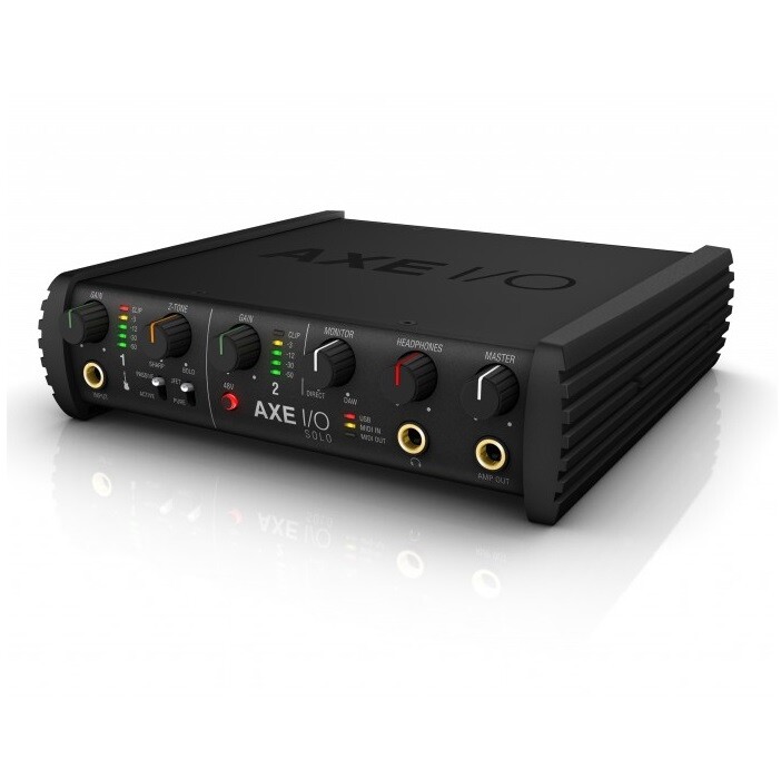 IK Multimedia Axe I/o Solo 2x3 USB Guitar Audio/midi Interface for