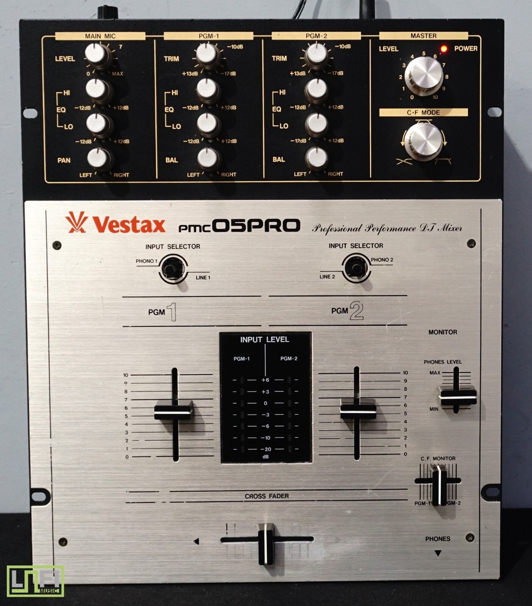 Vestax PMC05 MK III 美品 純正アダプター付き Vestax PMC05 MK III 美