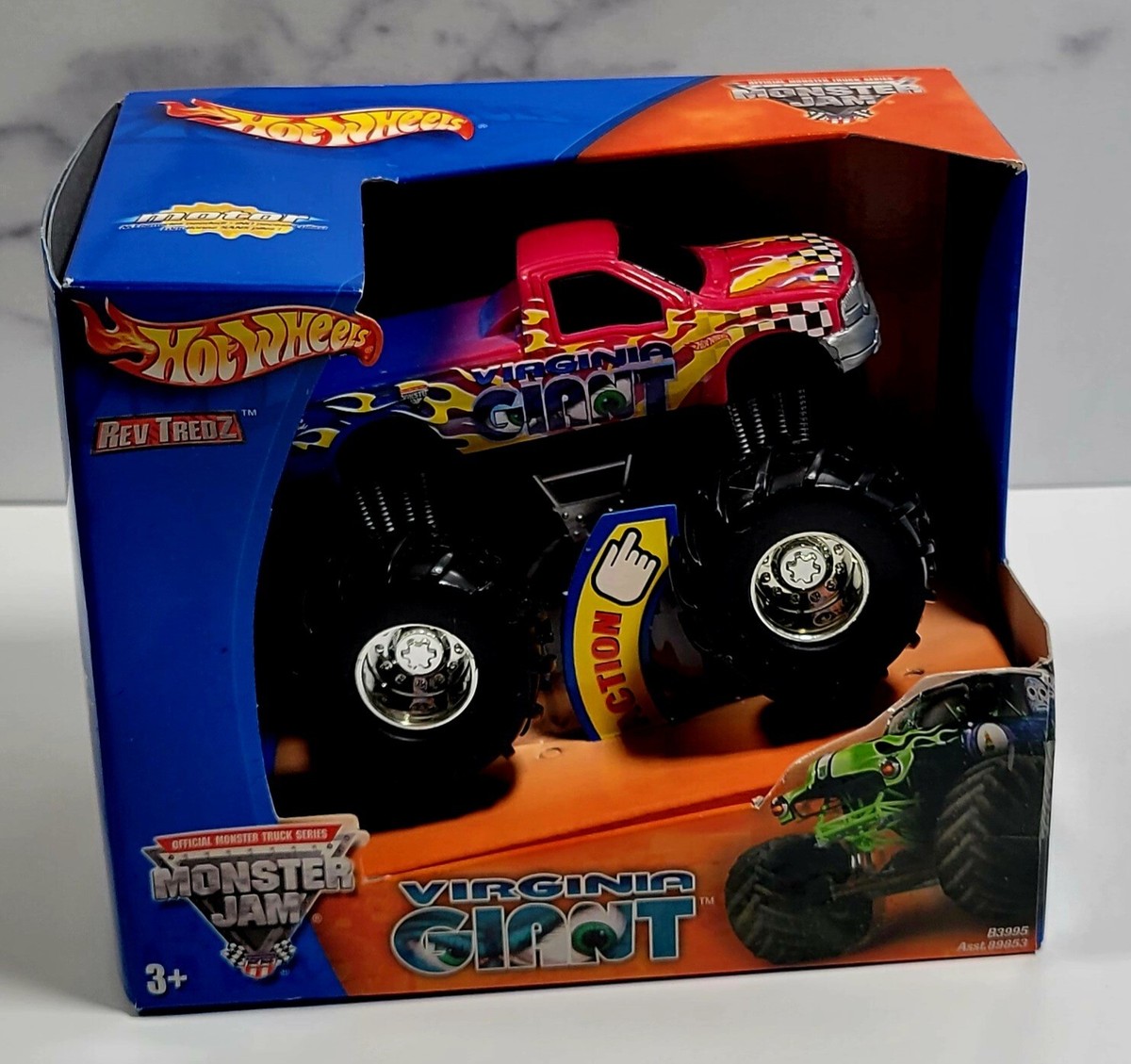 VIRGINIA GIANT Hot Wheels Monster Jam REV TREDZ Collection 1:64