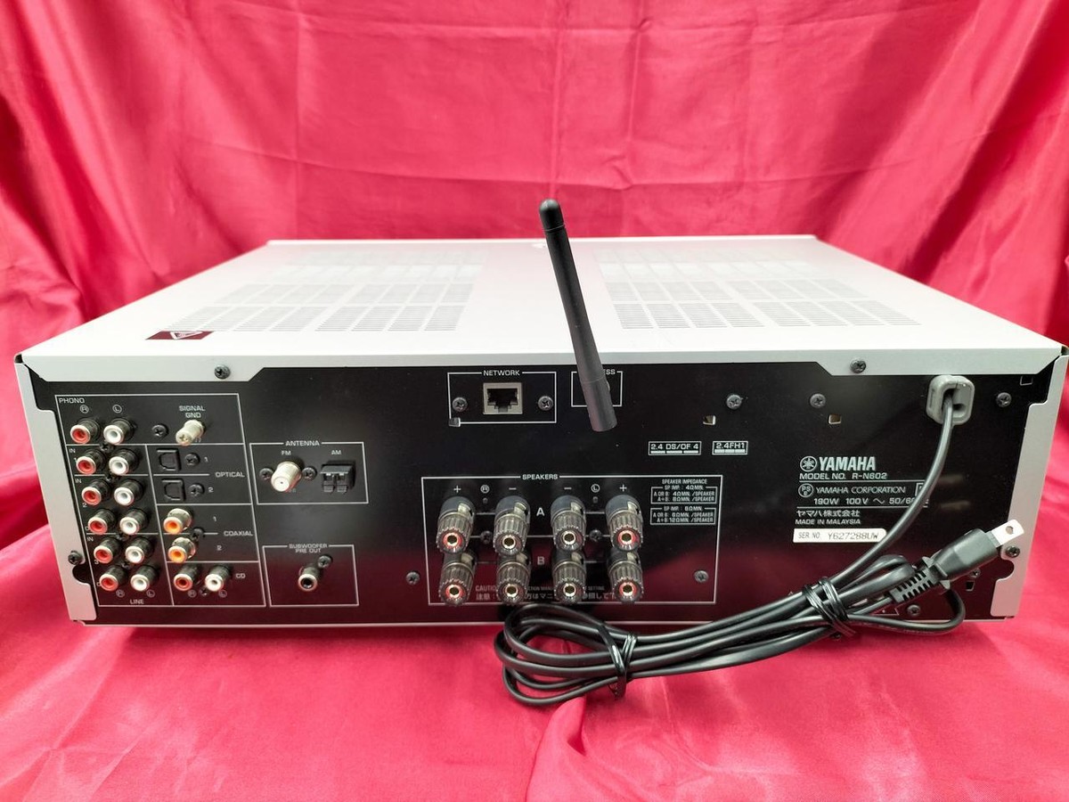 YAMAHA ヤマハ ネットワークHiFiレシーバー R-N602(S) 【公式通販