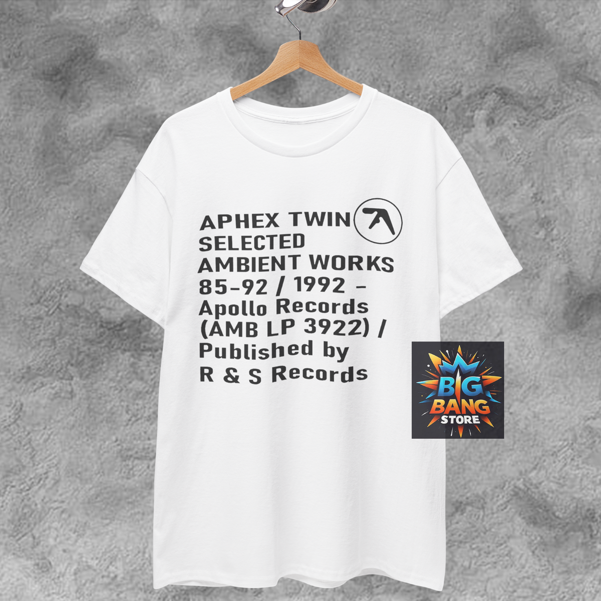 Aphex twin ambient works records t shirt, Unisex tee | eBay