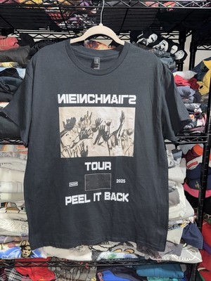 NWOT 2025 Nine inch Nails Peel It Back Tour Shirt Size Large | eBay