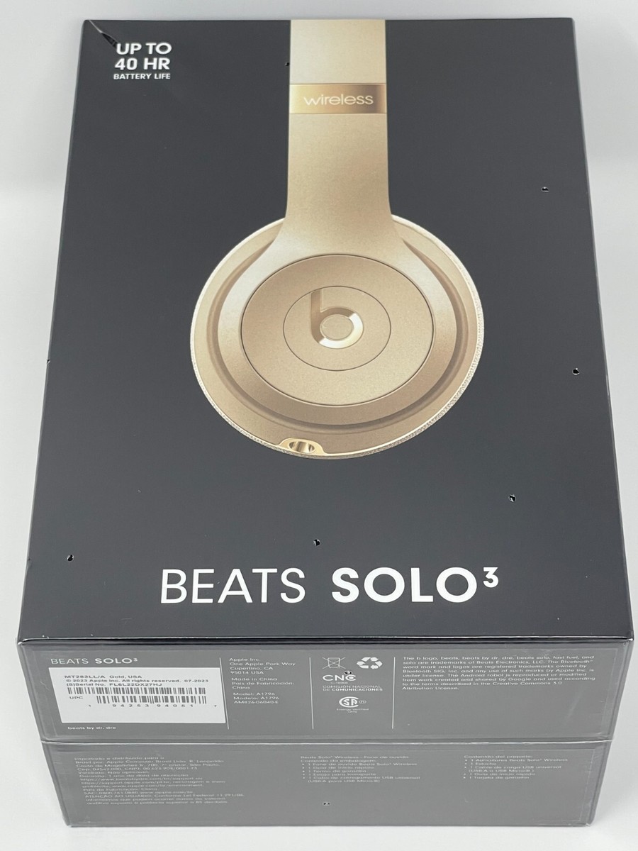 Beats Solo 3 Solo3 Headphones MT283LL/A Wireless With Apple W1