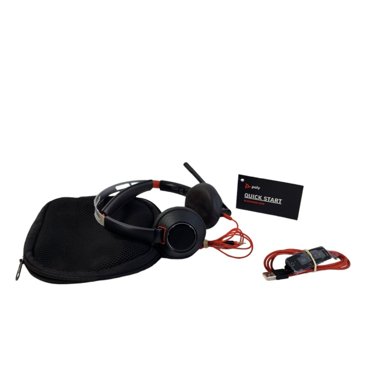 Plantronics Blackwire 5200 Series ヘッドセット HP Poly Blackwire