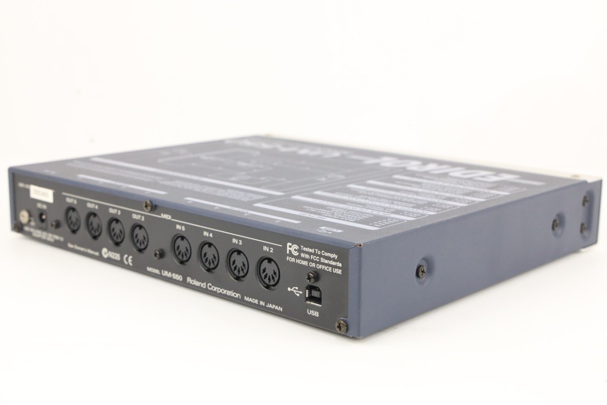 DTM・DAW EDIROL UM-550 Edirol Roland UM-550 5 IN / 5 OUT USB MIDI