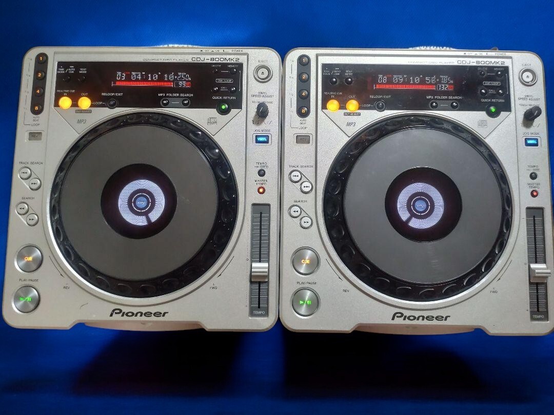 Pioneer CDJ-800、mk2、ミキサーDJM-400 3点フルセット